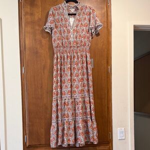 Floral Print Maxi Dress